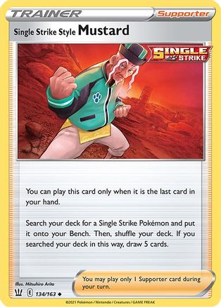 Single Strike Style Mustard (134/163) [Sword & Shield: Battle Styles]-1