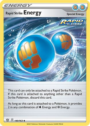 Rapid Strike Energy (140/163) [Sword & Shield: Battle Styles]-1