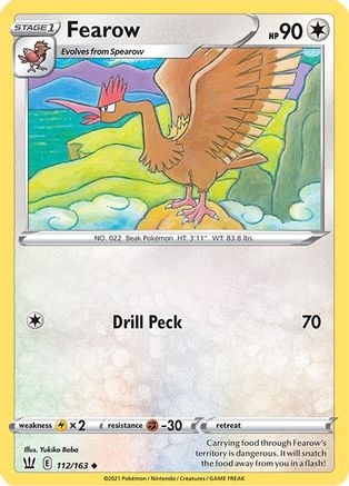 Fearow (112/163) [Sword & Shield: Battle Styles]-1