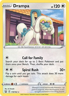 Drampa (119/163) [Sword & Shield: Battle Styles]-1
