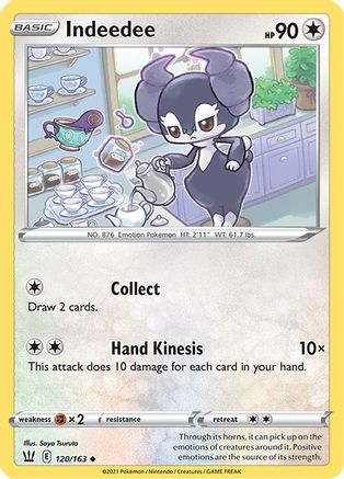 Indeedee (120/163) [Sword & Shield: Battle Styles]-1