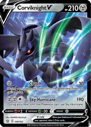 Corviknight V (109/163) [Sword & Shield: Battle Styles]-1