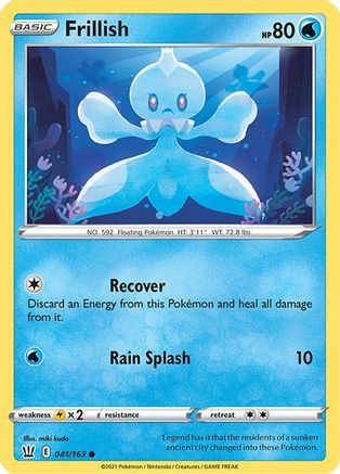Frillish (041/163) [Sword & Shield: Battle Styles]-1