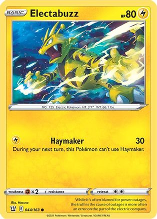 Electabuzz (044/163) [Sword & Shield: Battle Styles]-1