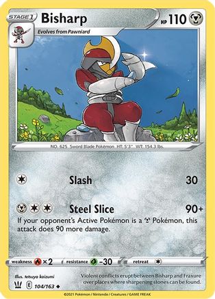 Bisharp (104/163) [Sword & Shield: Battle Styles]-1
