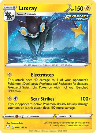 Luxray (048/163) [Sword & Shield: Battle Styles]-1
