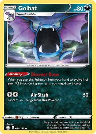 Golbat (090/163) [Sword & Shield: Battle Styles]-1