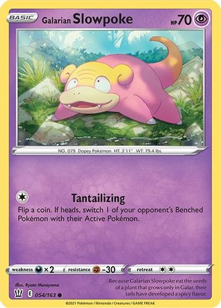 Galarian Slowpoke (054/163) [Sword & Shield: Battle Styles]-1