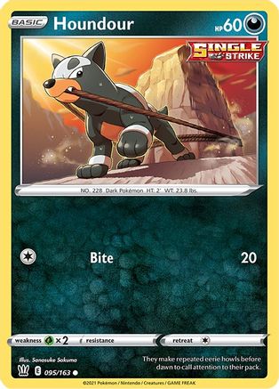 Houndour (095/163) [Sword & Shield: Battle Styles]-1