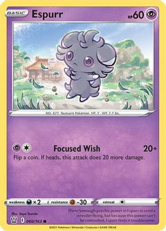 Espurr (060/163) [Sword & Shield: Battle Styles]-1
