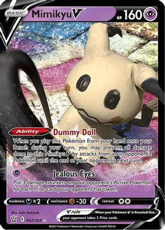 Mimikyu V (062/163) [Sword & Shield: Battle Styles]-1