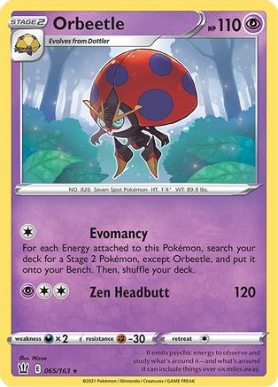 Orbeetle (065/163) [Sword & Shield: Battle Styles]-1