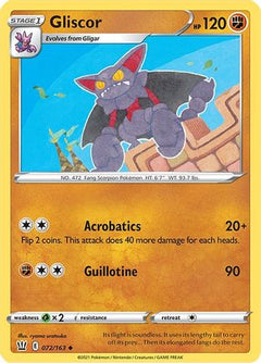 Gliscor (072/163) [Sword & Shield: Battle Styles]-1