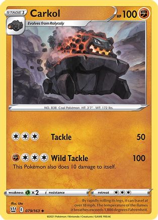 Carkol (079/163) [Sword & Shield: Battle Styles]-1
