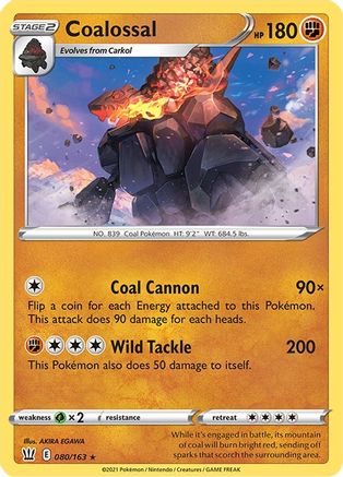 Coalossal (080/163) [Sword & Shield: Battle Styles]-1
