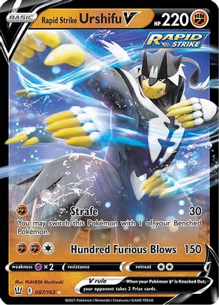 Rapid Strike Urshifu V (087/163) [Sword & Shield: Battle Styles]-1