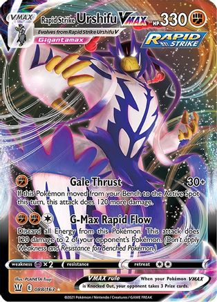 Rapid Strike Urshifu VMAX (088/163) [Sword & Shield: Battle Styles]-1