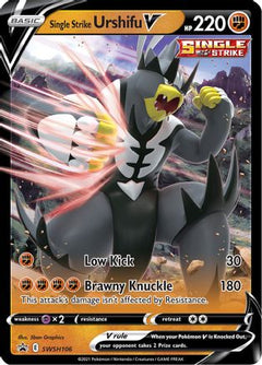 Single Strike Urshifu V (SWSH106) [Sword & Shield: Black Star Promos]-1