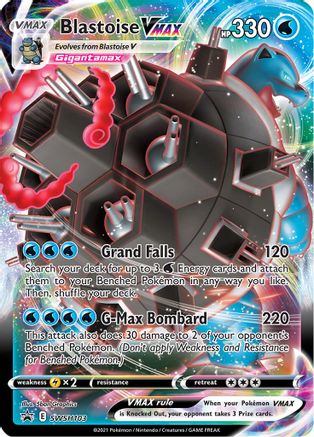Blastoise VMAX (SWSH103) [Sword & Shield: Black Star Promos]-1