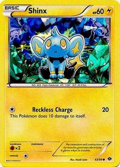 Shinx (43/99) (Cracked Ice Holo) (Blister Exclusive) [Black & White: Next Destinies]-1
