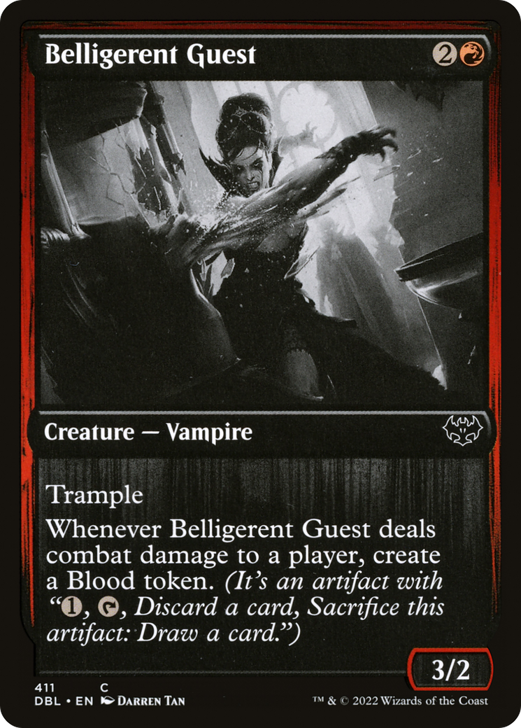 Belligerent Guest [Innistrad: Double Feature]-1