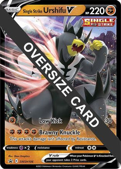 Single Strike Urshifu V (SWSH106) (Jumbo Card) [Sword & Shield: Black Star Promos]-1