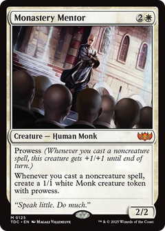 Monastery Mentor [Tarkir: Dragonstorm Commander]-1