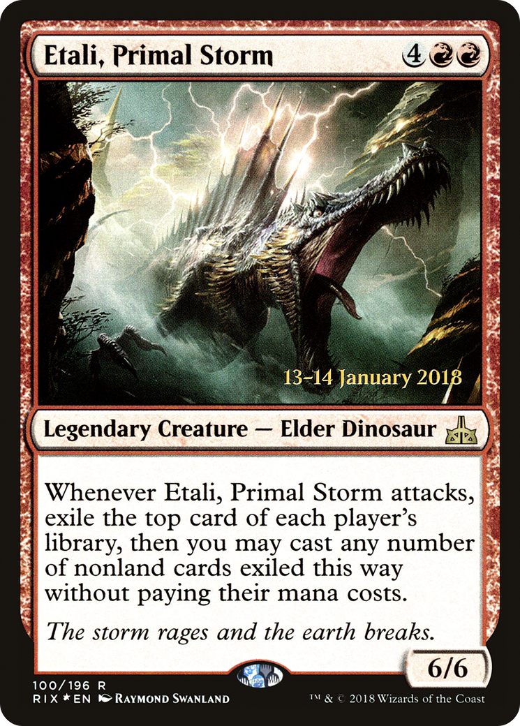 Etali, Primal Storm [Rivals of Ixalan Prerelease Promos]-1