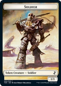 Soldier Token (TSR-002) - Time Spiral: Remastered-1
