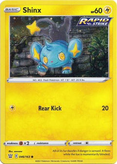 Shinx (046/163) (Cosmos Holo) [Sword & Shield: Battle Styles]-1