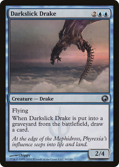 Darkslick Drake [Scars of Mirrodin]-1