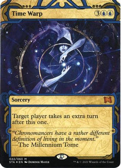 Time Warp (Foil Etched) [Strixhaven: School of Mages Mystical Archive]-1