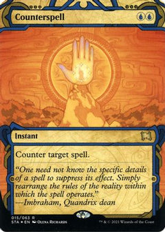 Counterspell (Foil Etched) [Strixhaven: School of Mages Mystical Archive]-1