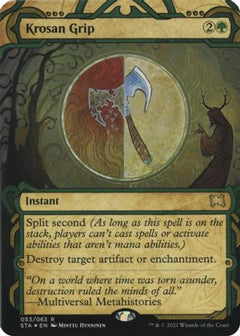 Krosan Grip (Foil Etched) [Strixhaven: School of Mages Mystical Archive]-1
