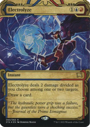 Electrolyze (Foil Etched) [Strixhaven: School of Mages Mystical Archive]-1
