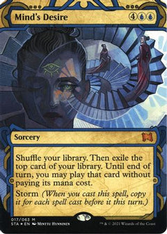 Mind's Desire (Foil Etched) [Strixhaven: School of Mages Mystical Archive]-1
