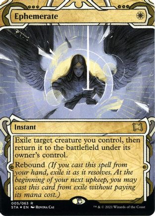 Ephemerate (Foil Etched) [Strixhaven: School of Mages Mystical Archive]-1