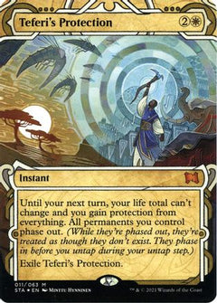 Teferi's Protection (Foil Etched) [Strixhaven: School of Mages Mystical Archive]-1