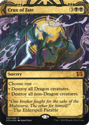 Crux of Fate (Foil Etched) [Strixhaven: School of Mages Mystical Archive]-1