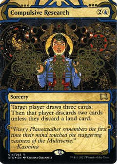 Compulsive Research (Foil Etched) [Strixhaven: School of Mages Mystical Archive]-1