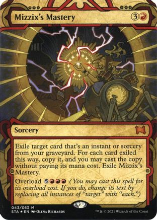 Mizzix's Mastery (Foil Etched) [Strixhaven: School of Mages Mystical Archive]-1