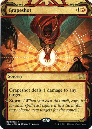 Grapeshot (Foil Etched) [Strixhaven: School of Mages Mystical Archive]-1