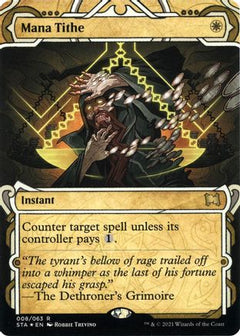 Mana Tithe (Foil Etched) [Strixhaven: School of Mages Mystical Archive]-1