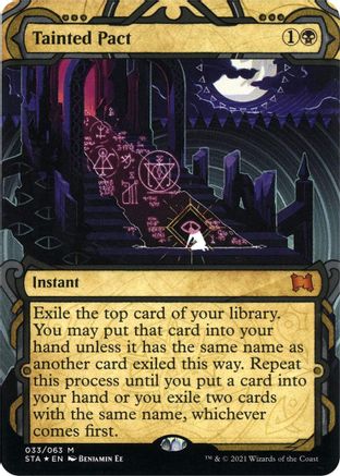 Tainted Pact (Foil Etched) [Strixhaven: School of Mages Mystical Archive]-1