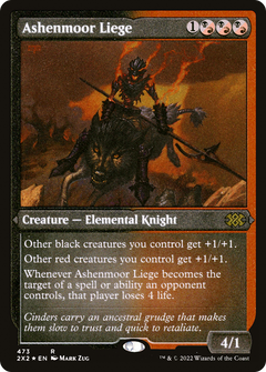 Ashenmoor Liege (Foil Etched) [Double Masters 2022]-1