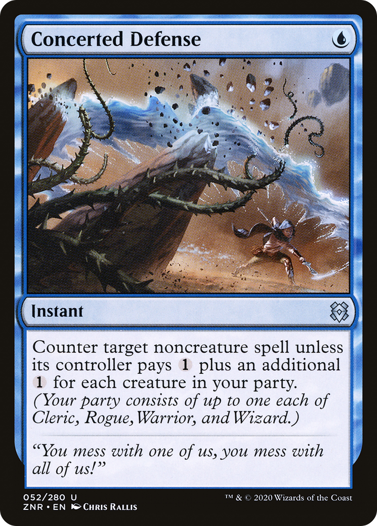 Concerted Defense [Zendikar Rising]-1