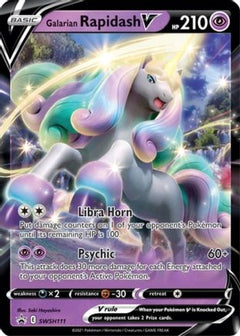 Galarian Rapidash V (SWSH111) [Sword & Shield: Black Star Promos]-1