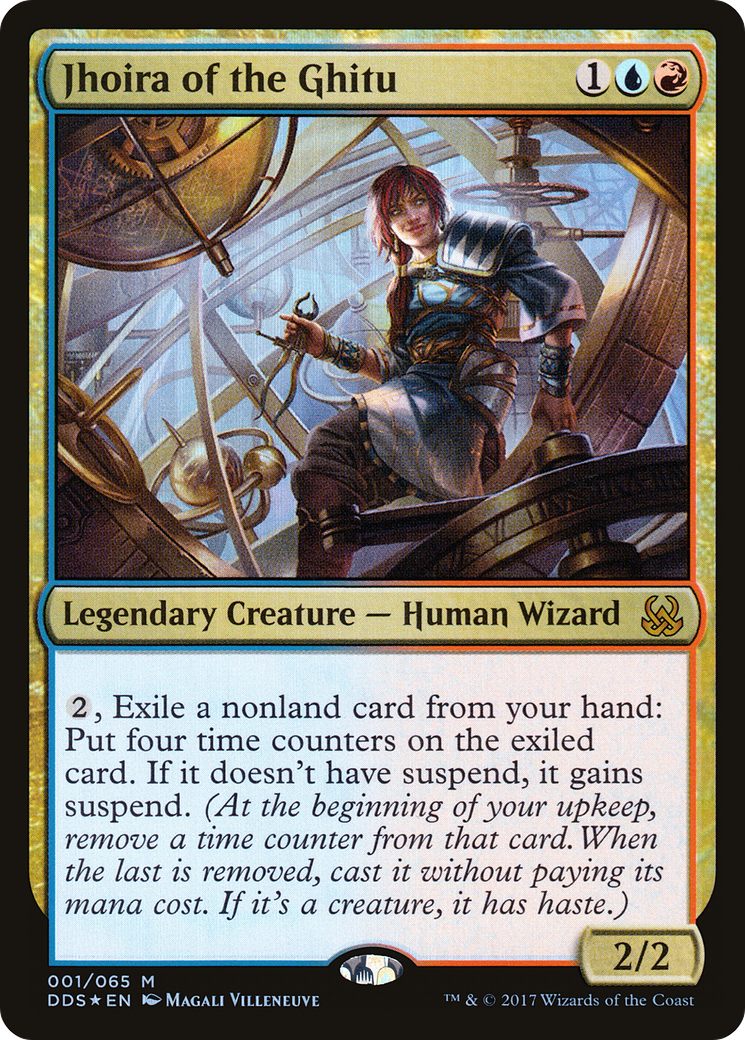 Jhoira of the Ghitu [Duel Decks: Mind vs. Might]-1