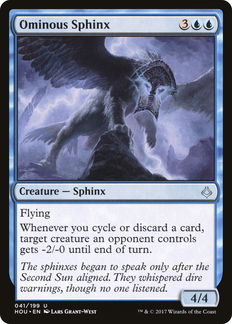 Ominous Sphinx [Hour of Devastation]-1