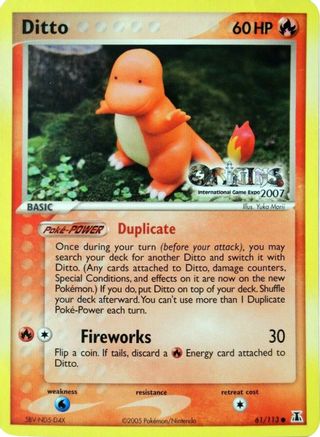 Ditto (61/113) (Origins Game Fair 2007) [EX: Delta Species]-1